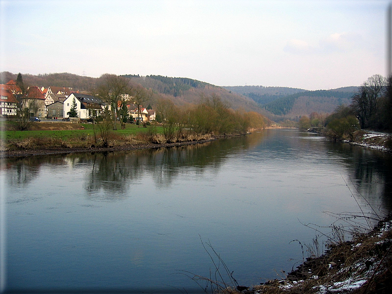 foto Lungo il fiume Fulda